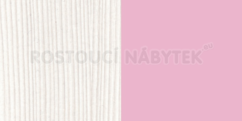 Dětský psací stůl Bradop NICK C010 creme-růžová