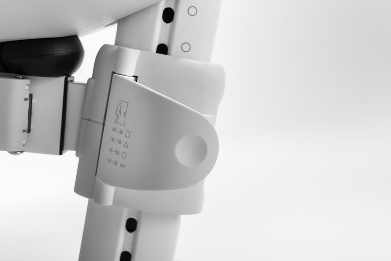 Dětská rostoucí židle Moll Maximo White Moss