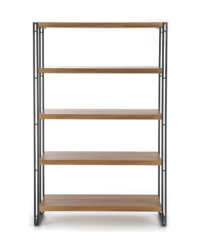 Regál Halmar BOLIVAR REG-2 dub-černý