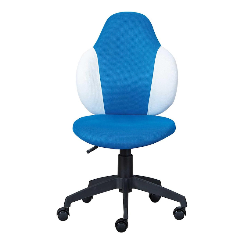 Dětská otočná židle Inter Link JESSI modrá-bílá