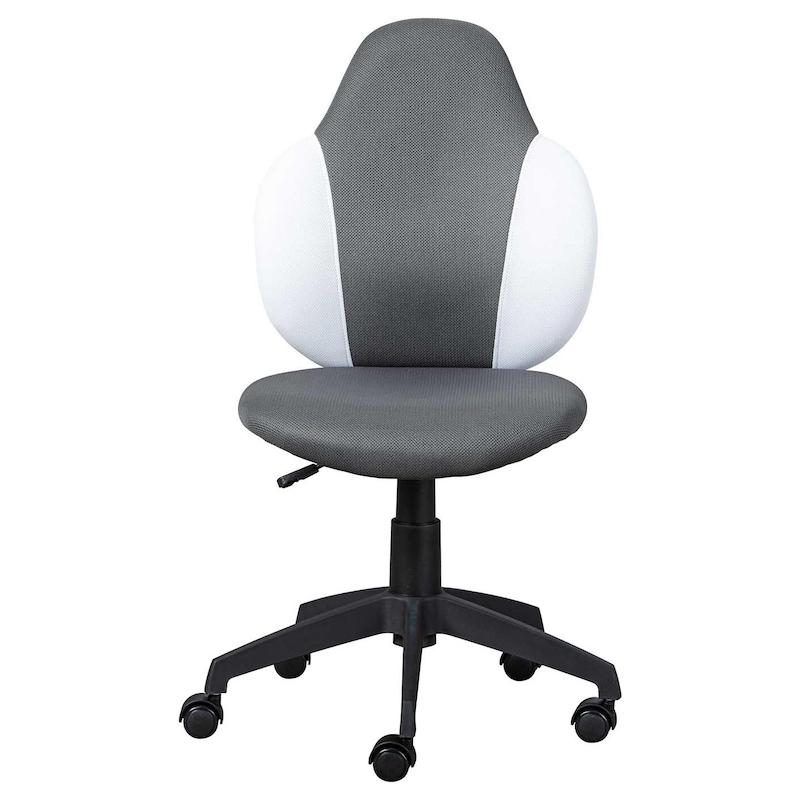 Dětská otočná židle Inter Link JESSI šedá-bílá