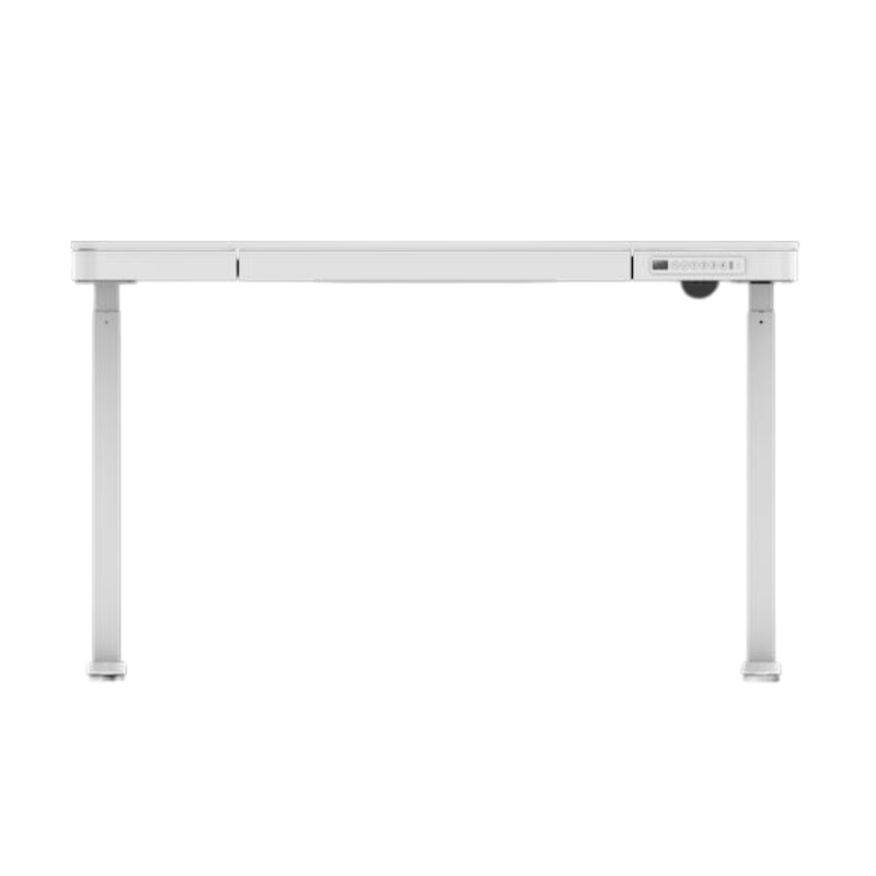 Studentský elektricky stavitelný psací stůl Workstation Plus bílý