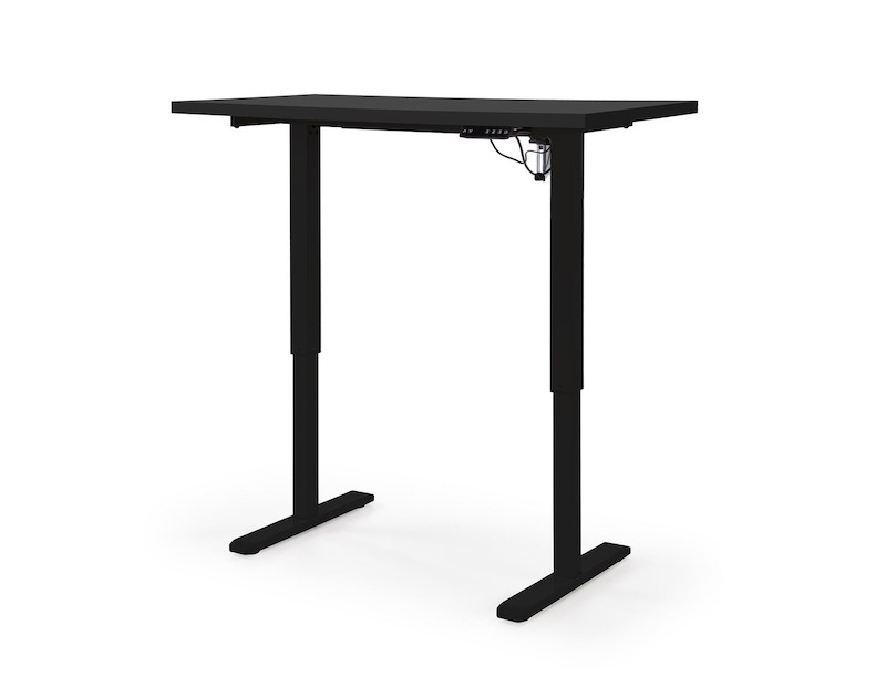 Výškově nastavitelný stůl Halmar B54 černý