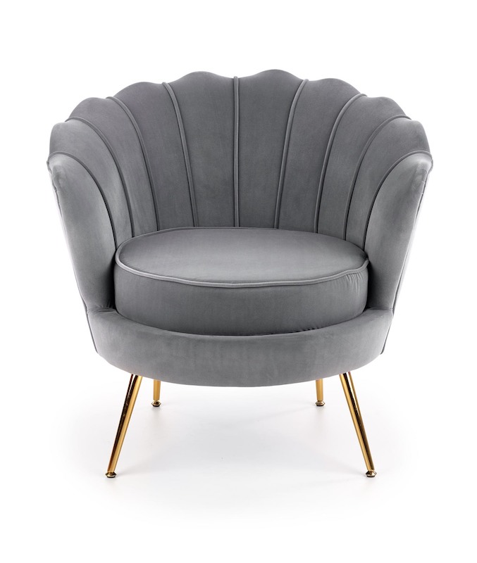 Křeslo Halmar AMORINITO šedé