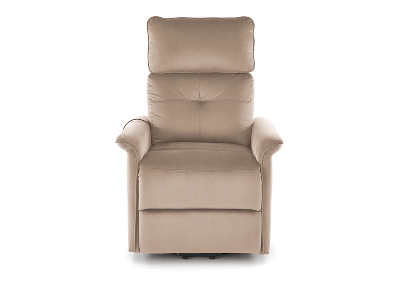 Polohovací masážní elektrické křeslo Halmar SEMIR 2 béžové