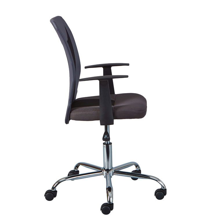 Dětská otočná židle Inter Link DONNY šedá-černá