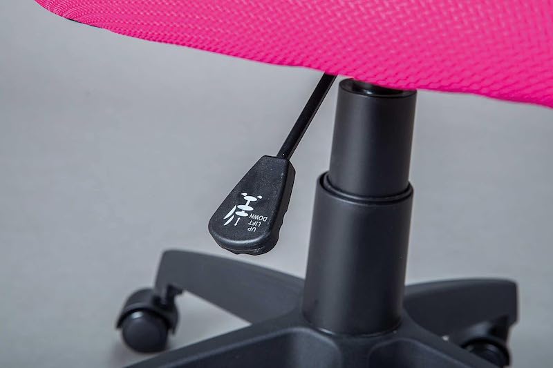 Dětská otočná židle Inter Link JESSI růžová-bílá