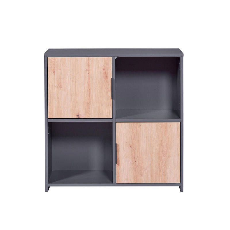 Regál Inter Link PEPETO 2T dub-antracit