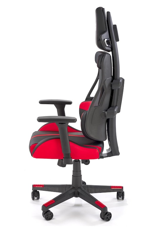 Studentské otočné herní křeslo Halmar NITRO černá-červená