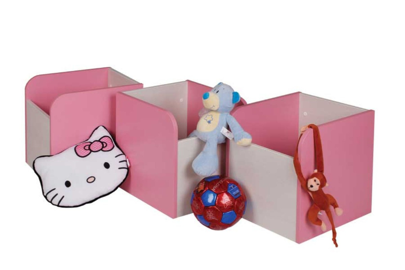 Box na hračky Bradop CASPER C120 creme-růžová