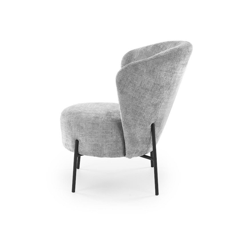 Křeslo Halmar CEZAR šedé