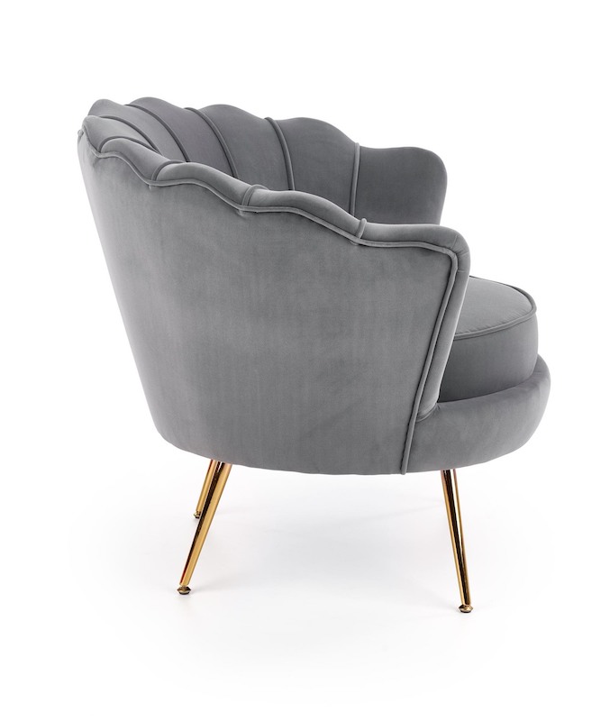 Křeslo Halmar AMORINITO šedé