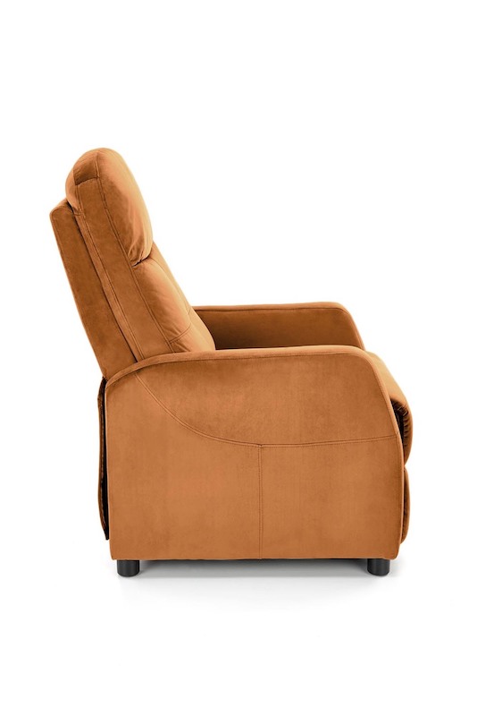 Polohovací křeslo Halmar FELIPE 2 skořicové