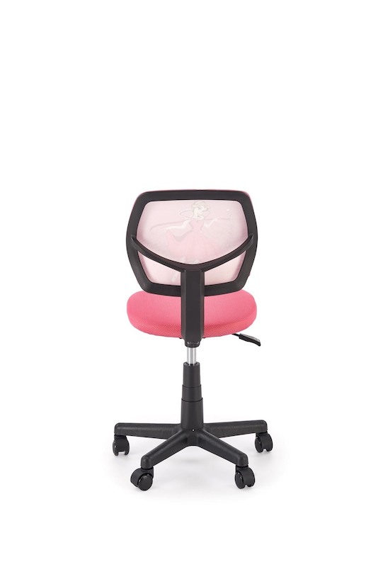 Dětská otočná židle Halmar BINGO růžová