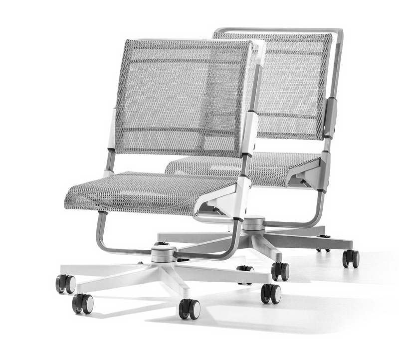 Dětská rostoucí židle Moll Scooter Grey Mocca