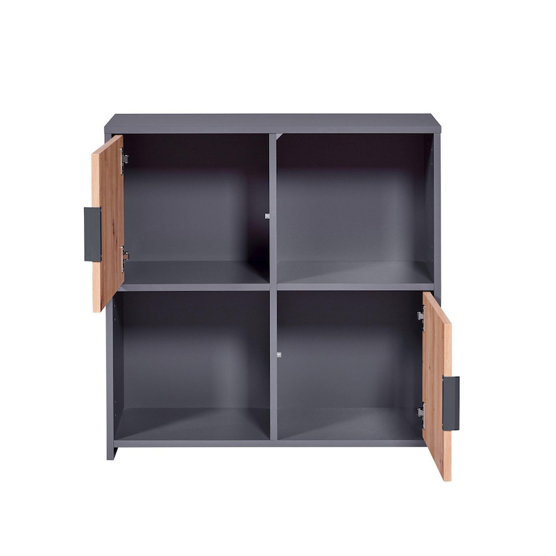 Regál Inter Link PEPETO 2T dub-antracit