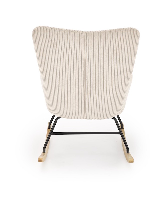 Houpací křeslo Halmar BELMIRO krémové