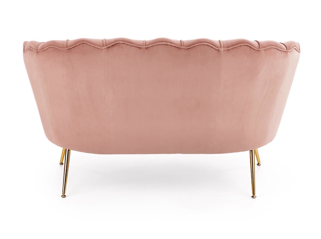 Dvoukřeslo Halmar AMORINITO XL světle růžové