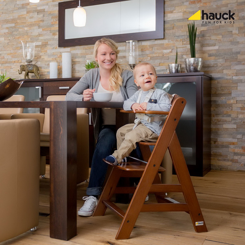 Dětská rostoucí židle Hauck Alpha+ walnut