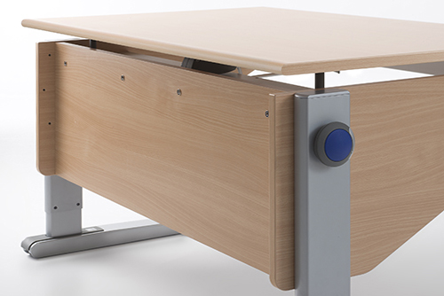 Dětský rostoucí psací stůl Moll Winner Compact bělený javor