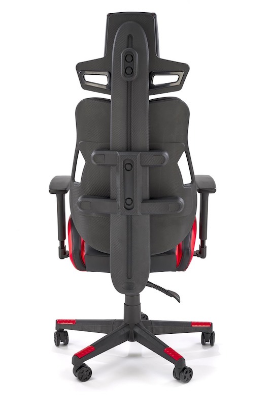 Studentské otočné herní křeslo Halmar NITRO černá-červená