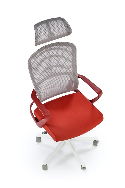 Kancelářská židle Halmar VESUVIO skořicová-bílá