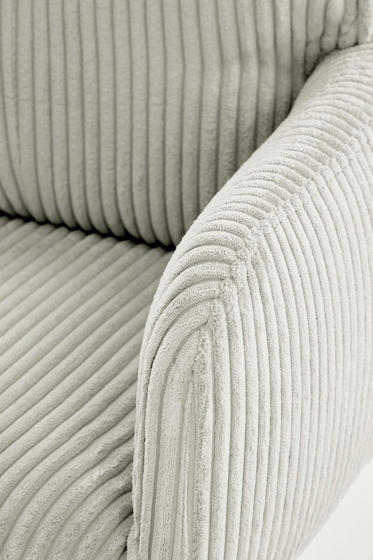 Dětská otočná židle Halmar DUMBO světle šedá