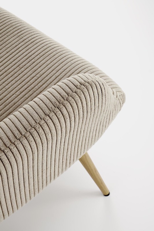 Křeslo Halmar AMARO šedé