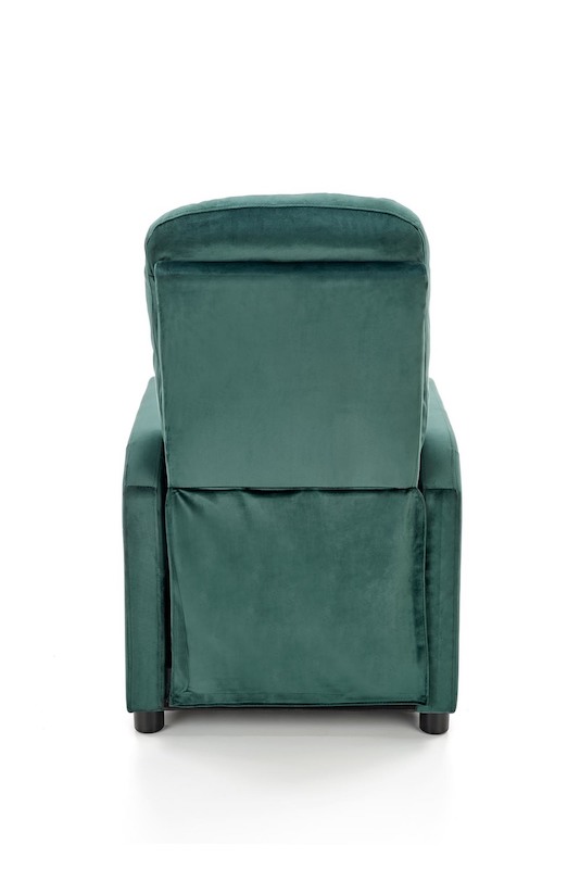 Polohovací křeslo Halmar FELIPE 2 tmavě zelené