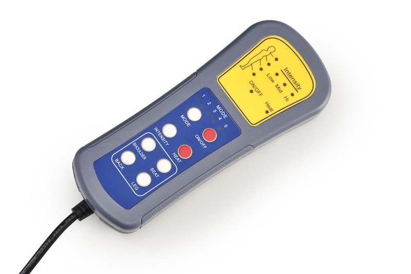 Polohovací masážní elektrické křeslo Halmar SEMIR 2 šedé