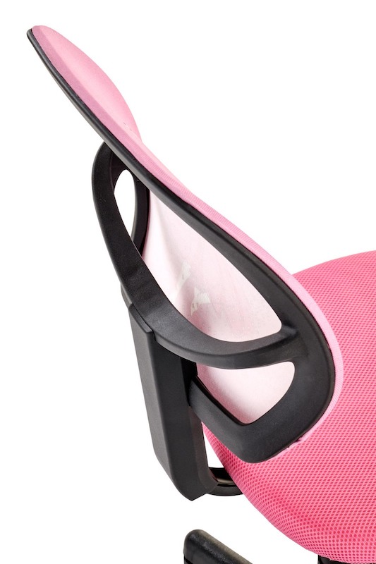 Dětská otočná židle Halmar BINGO růžová