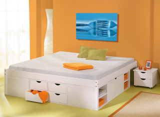 Postel s úložným prostorem Inter Link TILL dvoulůžko