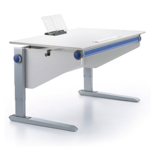 Dětský rostoucí psací stůl Moll Winner bílý