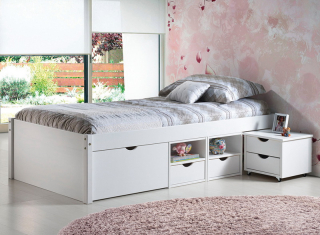 Postel s úložným prostorem Inter Link TILL jednolůžko