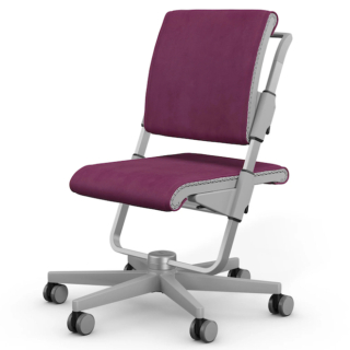 Dětská rostoucí židle Moll Scooter Grey Pink