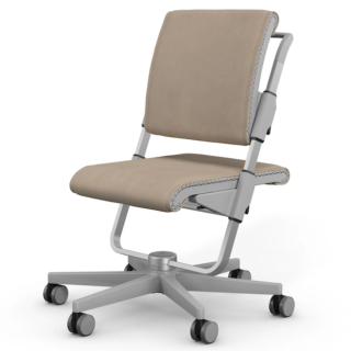 Dětská rostoucí židle Moll Scooter Grey Mocca