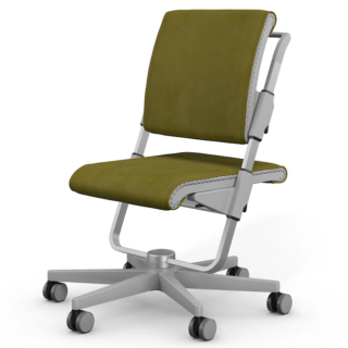 Dětská rostoucí židle Moll Scooter Grey Moss