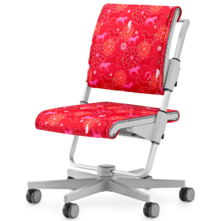 Dětská rostoucí židle Moll Scooter Grey Wonderland