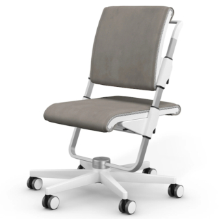 Dětská rostoucí židle Moll Scooter White Grey