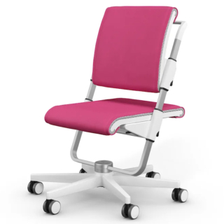 Dětská rostoucí židle Moll Scooter White Magenta