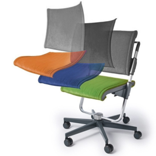 Potah sedáku k rostoucí židli Moll Scooter