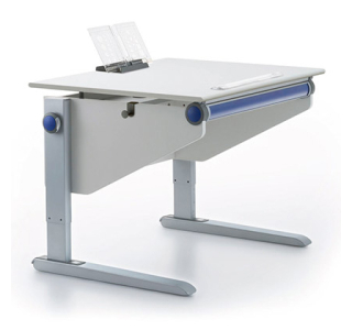 Dětský rostoucí psací stůl Moll Winner Compact bílý