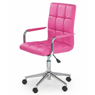 Dětská otočná židle Halmar GONZO 2 růžová