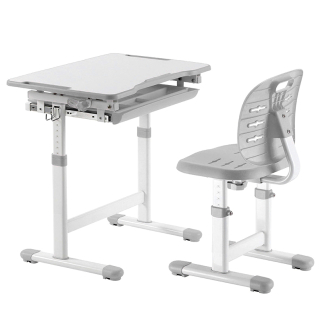 Dětský rostoucí set CLAUDIO bílo-šedý