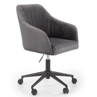 Dětská otočná židle Halmar FRESCO šedá