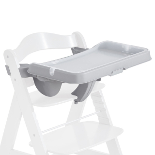 Pultík Alpha Tray grey k rostoucí židličce Hauck Alpha+