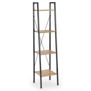 Regál Halmar NARVIK REG-1 dub-černý