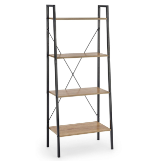 Regál Halmar NARVIK REG-2 dub-černý