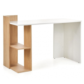 Psací stůl Halmar FINO dub-bílý