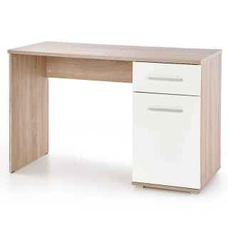 Psací stůl Halmar LIMA B-1 dub-bílý
